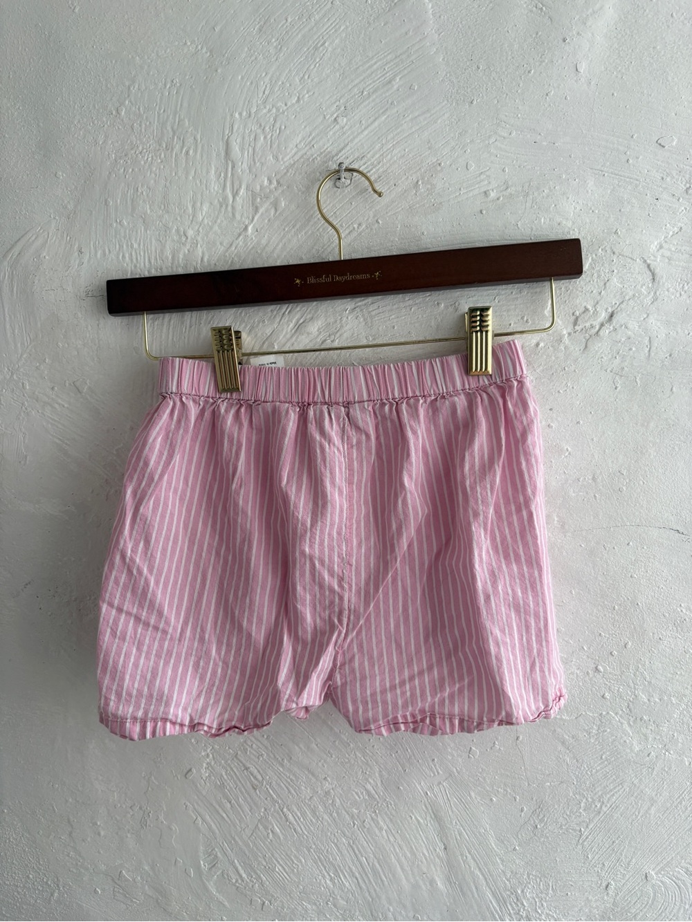 Girls 100% cotton striped shorts - Picture 5 of 5